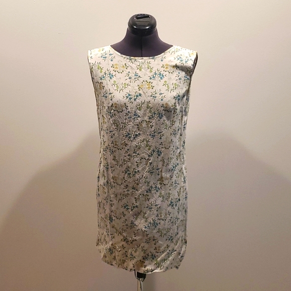 Vintage Shift Dress Apple Tree Print - Picture 3 of 7
